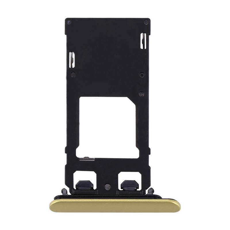 for Sony Xperia XZs (Single SIM Version) SIM & Micro SD Card Tray(Gold)