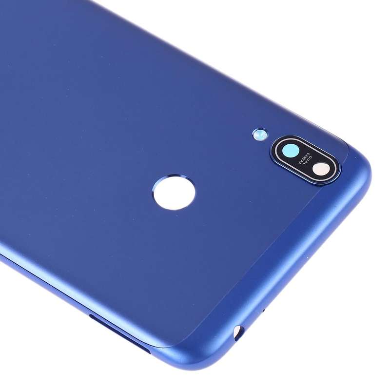 Battery Back Cover with Camera Lens for Asus Zenfone Max M2 ZB633KL ZB632KL(Blue)
