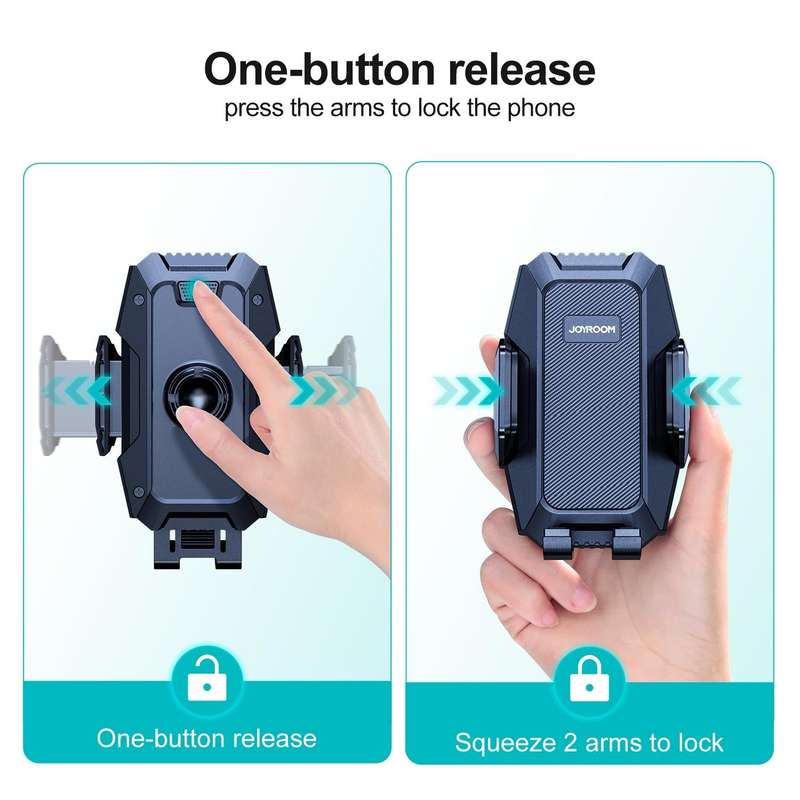 JOYROOM JR-ZS285 Mechanical Car Dashboard Phone Holder(Black)