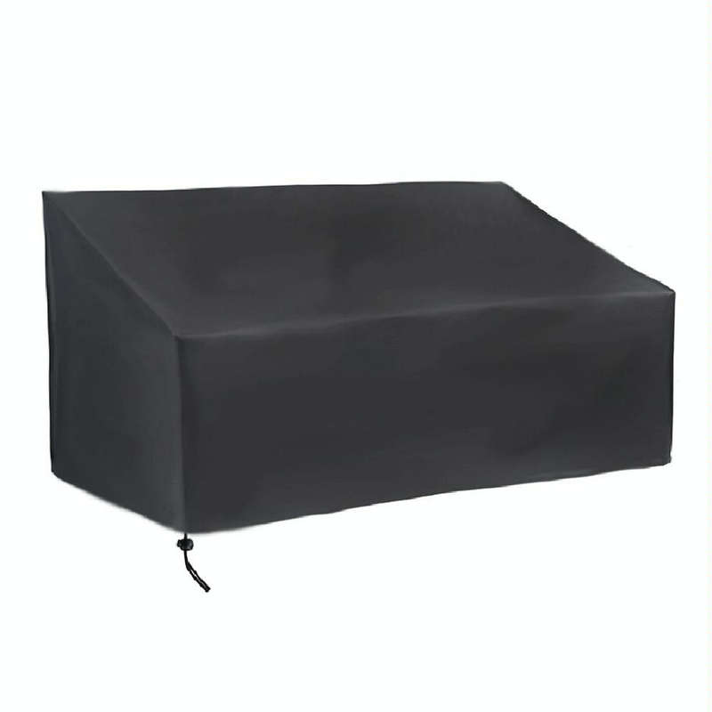 Sofa Recliner Table Waterproof Dustproof Cover, Size:134x66x89/69cm(Black)