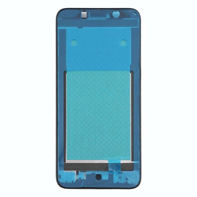Front Housing LCD Frame Bezel Plate for Motorola Moto E6 Play (Black)