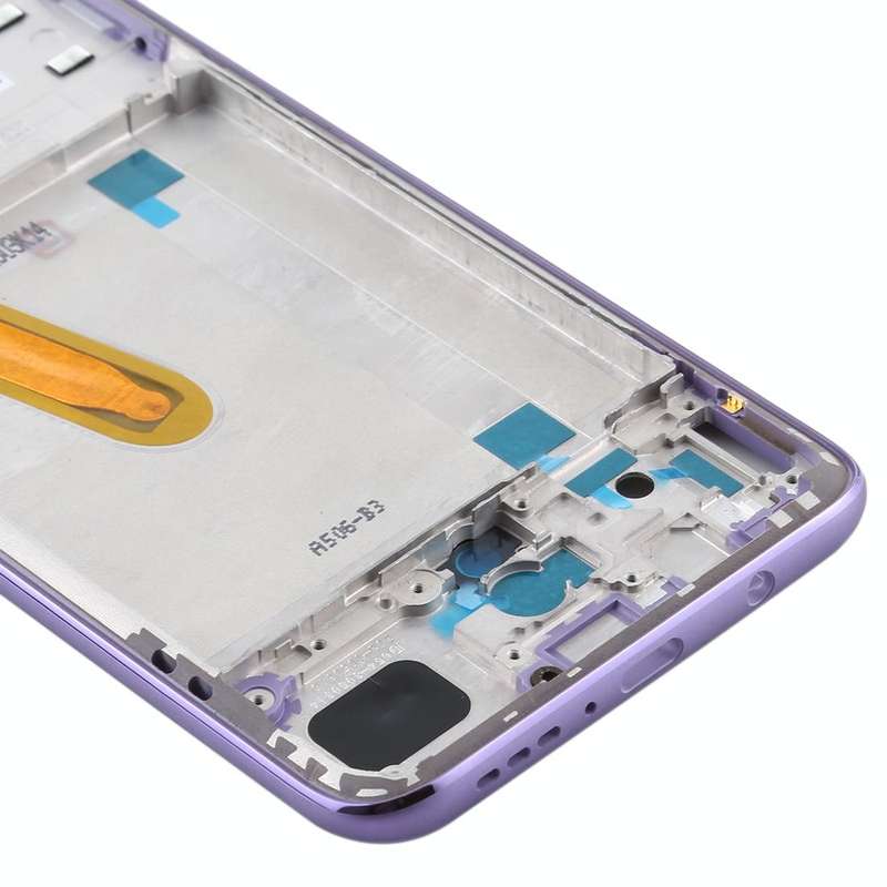 Original Middle Frame Bezel Plate for Xiaomi Redmi 10X 5G / Redmi 10X Pro 5G(Purple)
