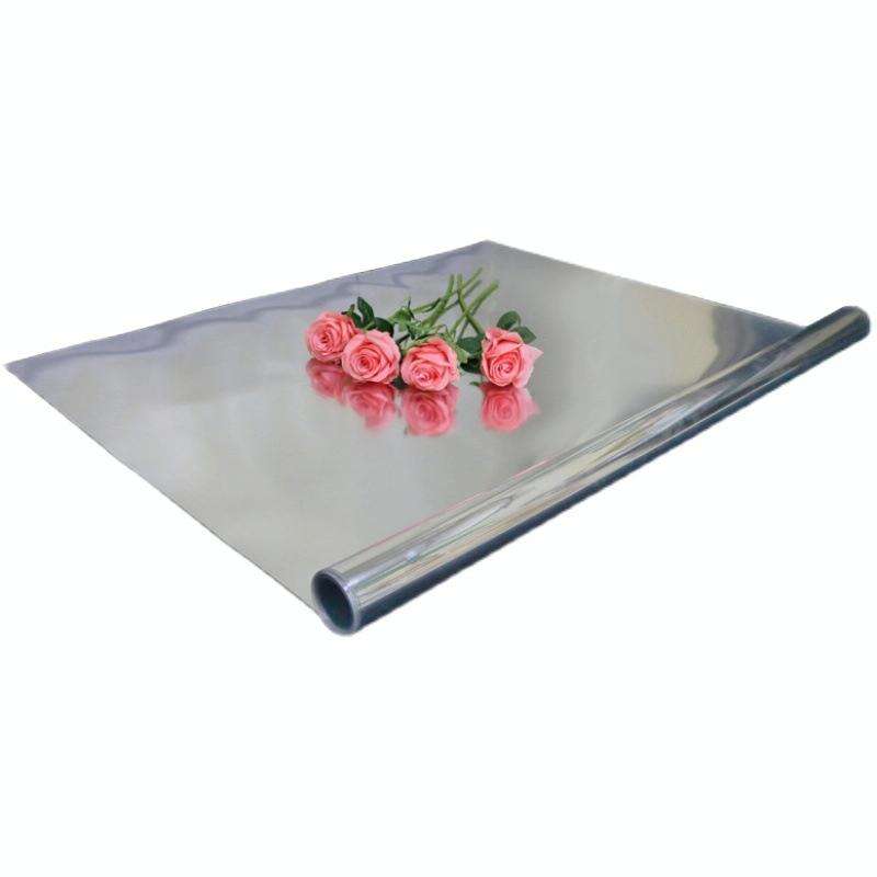 Photo Background Paper Wrinkled Reflective Tin Foil Paper, Specification: Reflective Paper 1x5m