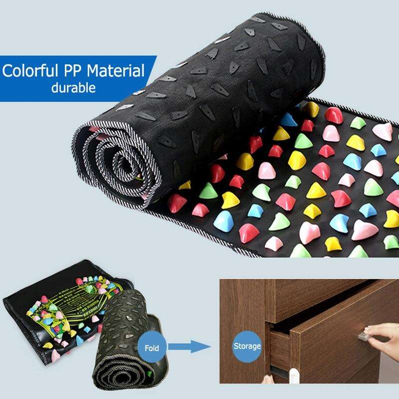 70 x 35cm Imitation Stone Foot Massage Pad Foot And Leg Pain Relief Physiotherapy Health Acupress...