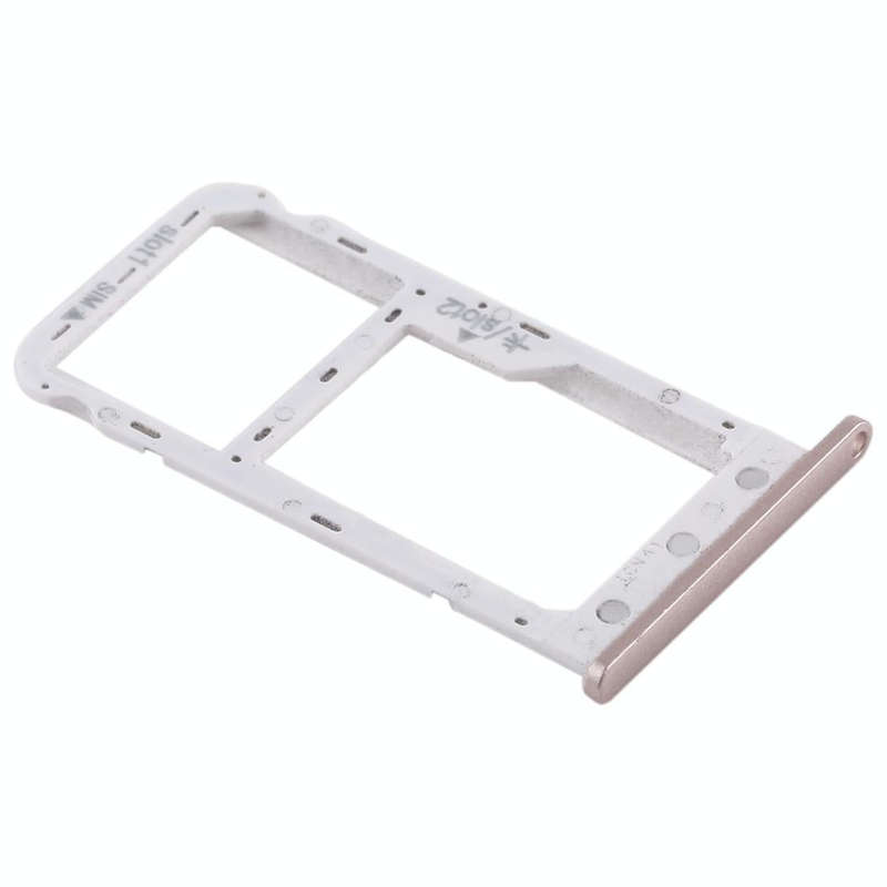 SIM Card Tray + SIM Card Tray / Micro SD Card for Huawei Enjoy 7 (Gold)