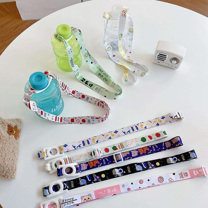 5 PCS Mineral Water Bottle Shoulder Strap Beverage Bottle Lanyard(E37)