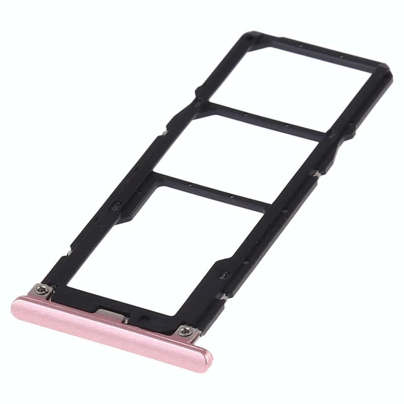 SIM Card Tray + SIM Card Tray + Micro SD Card for Xiaomi Redmi S2(Rose Gold)