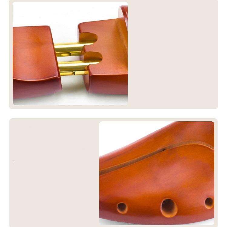1 Pair Solid Wood Retractable Shoe Last Adjustable Shoe Supporter Shaping Moisture-Proof Shoe Sup...