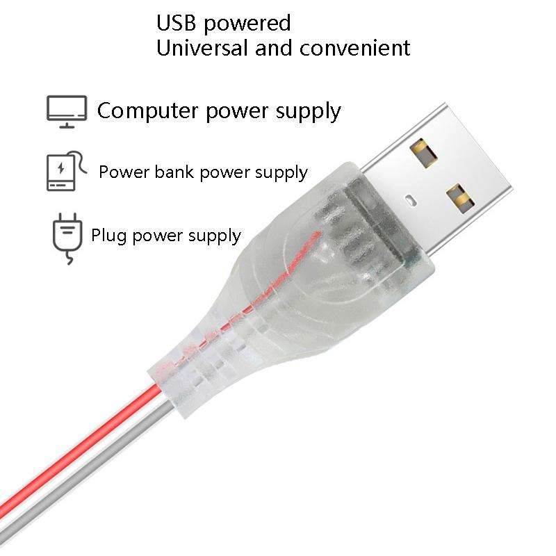 3m Non-waterproof Plant Light Strip LED Planting Filling Light USB Indoor 2835SMD Plant Growth Lamp