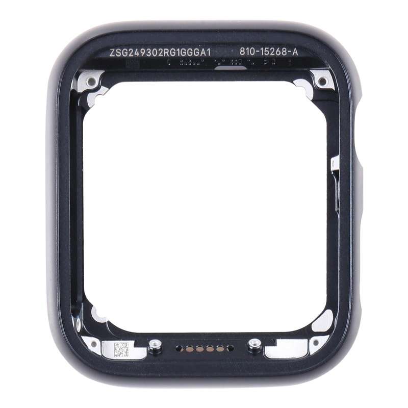 For Apple Watch Series SE 2022 40mm Stainless Steel Middle Frame Bezel Plate (Black)
