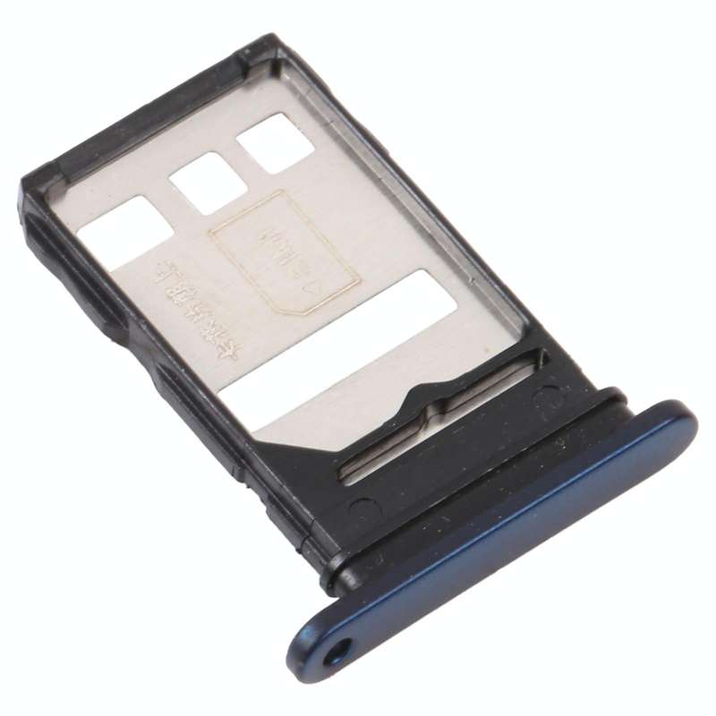 SIM Card Tray + SIM Card Tray / NM Card Tray for Honor X10 5G (Blue)