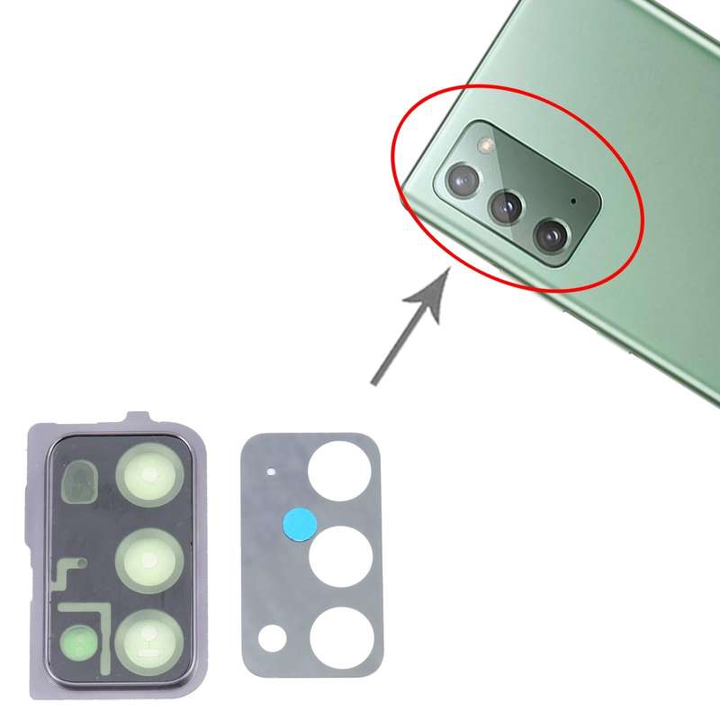 For Samsung Galaxy Note20 5G SM-N981 10pcs Camera Lens Cover (Black)