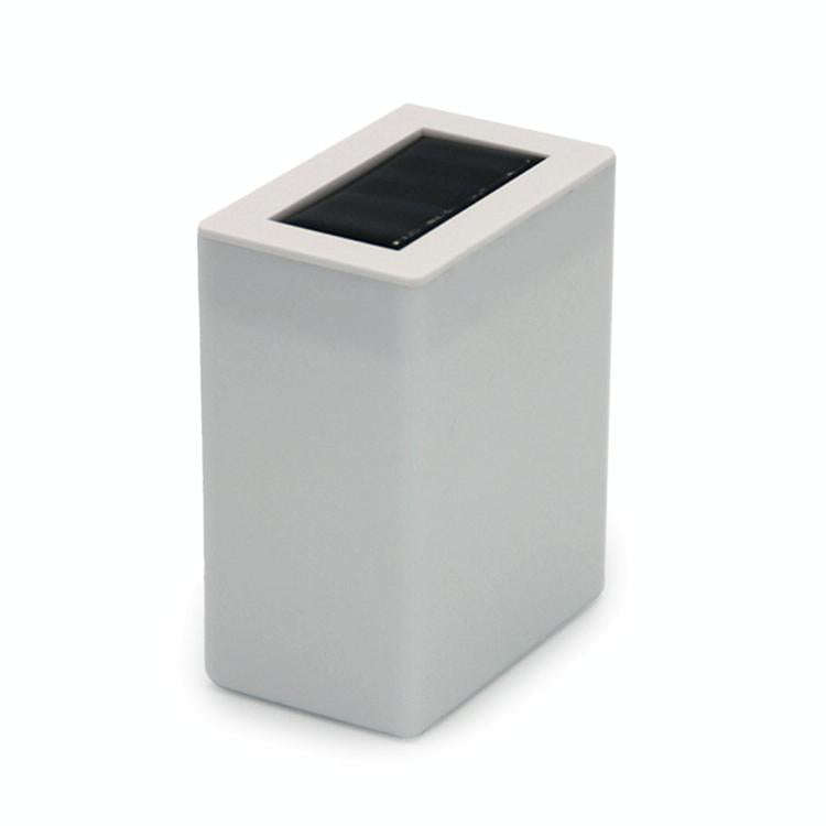 Solar Energy Saving Lamp Outdoor Garden Fence Wall Light(Warm Light)