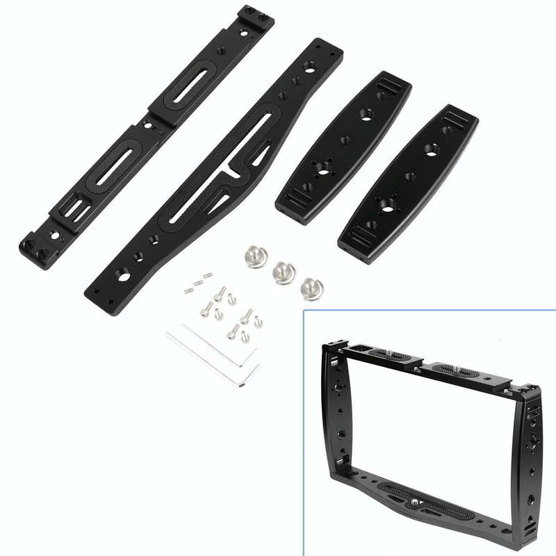 Diving Dual Handheld Grip Bracket Stabilizer Extension Phone Clamp Camera Rig Cage Underwater Cas...