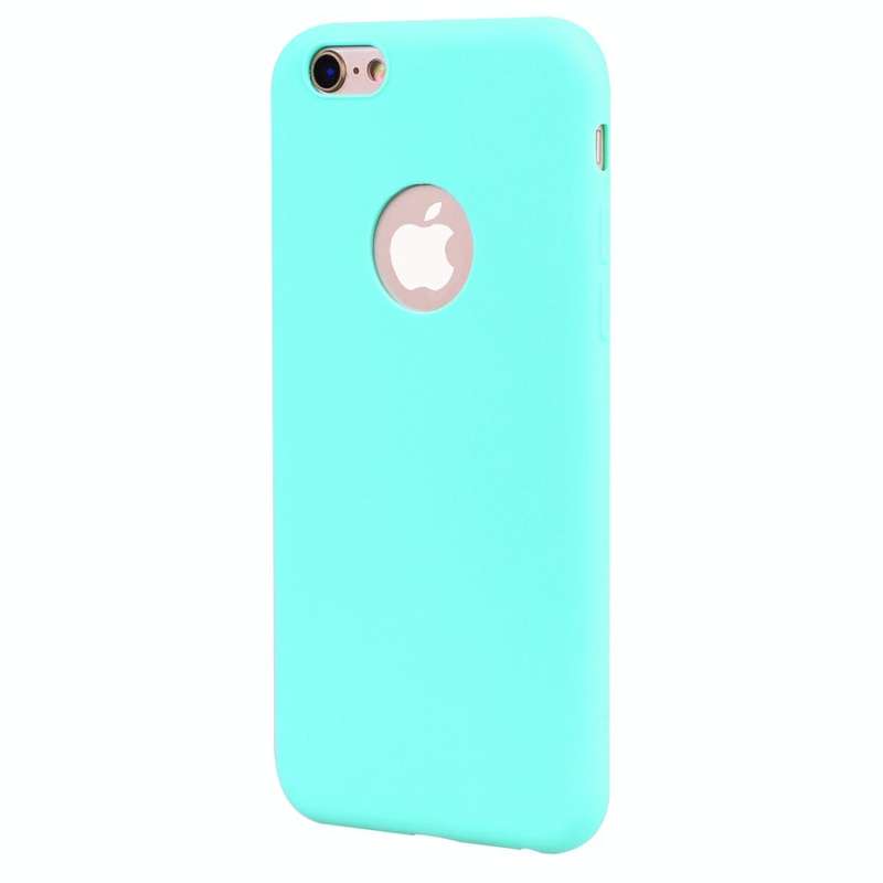 For iPhone 6s Plus / 6 Plus Candy Color TPU Case(Green)