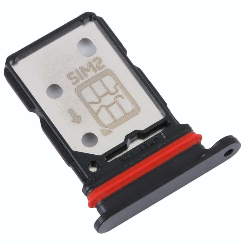 For vivo iQOO Neo6 SIM Card Tray + SIM Card Tray (Black)