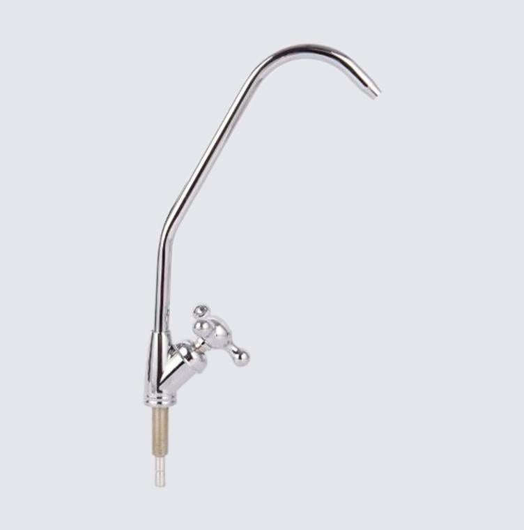 1/4 Quick Connect Faucet Small Three Prong Quick Connect Kitchen Water Purifier Faucet(2 Point Qu...