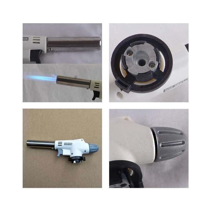Gas Torch Flame Gun Blowtorch Cooking Soldering Butane Auto Lgnition Gas Burner Lighter Heating W...