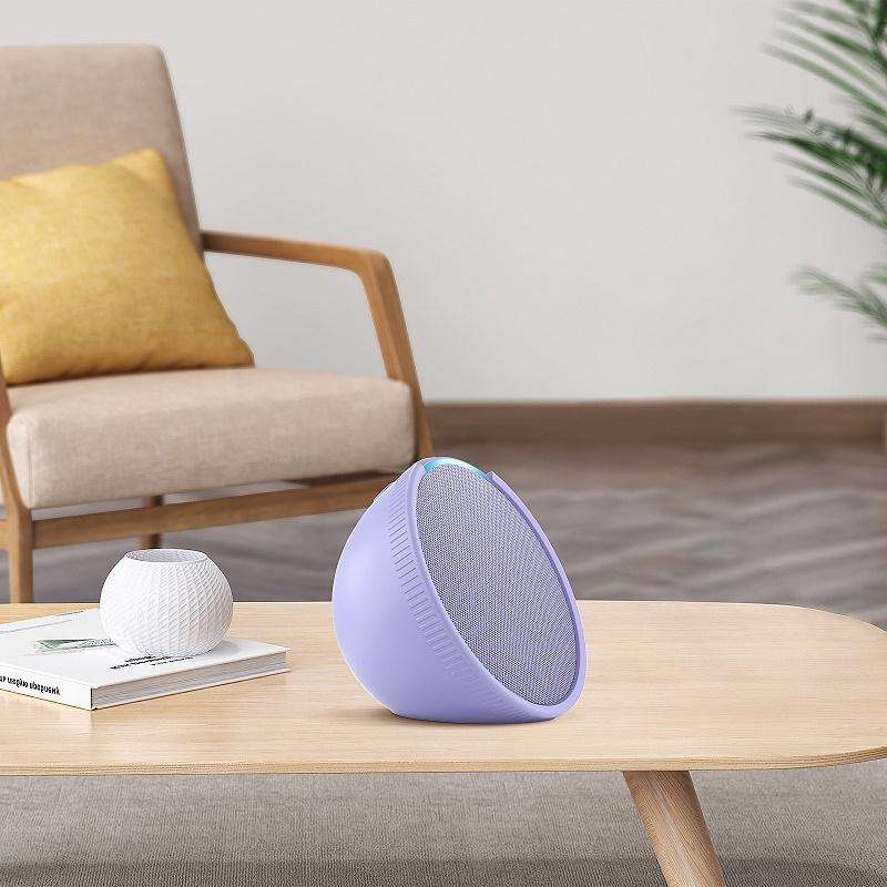 For Amazon Echo Pop Smart Speaker All-Inclusive Drop-Proof Protective Cover(Pine)