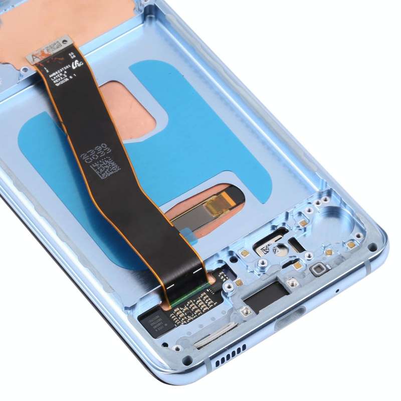 Original Dynamic AMOLED Material LCD Screen and Digitizer Full Assembly with Frame for Samsung Ga...