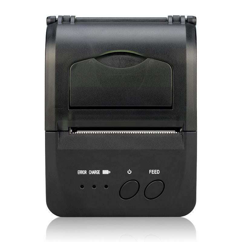 Portable 58mm Thermal Bluetooth Receipt Printer, Support Charging Treasure Charging