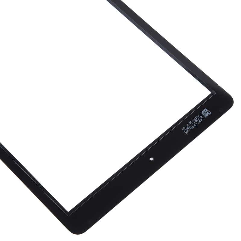 For iPad 6 / Air 2 Front Screen Outer Glass Lens with OCA Optically Clear Adhesive(Black)