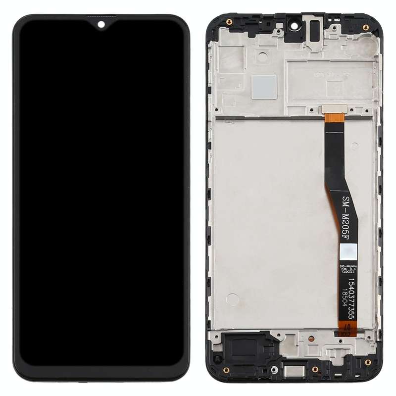 TFT LCD Screen for Samsung Galaxy M20 Digitizer Full Assembly with Frame (Black)