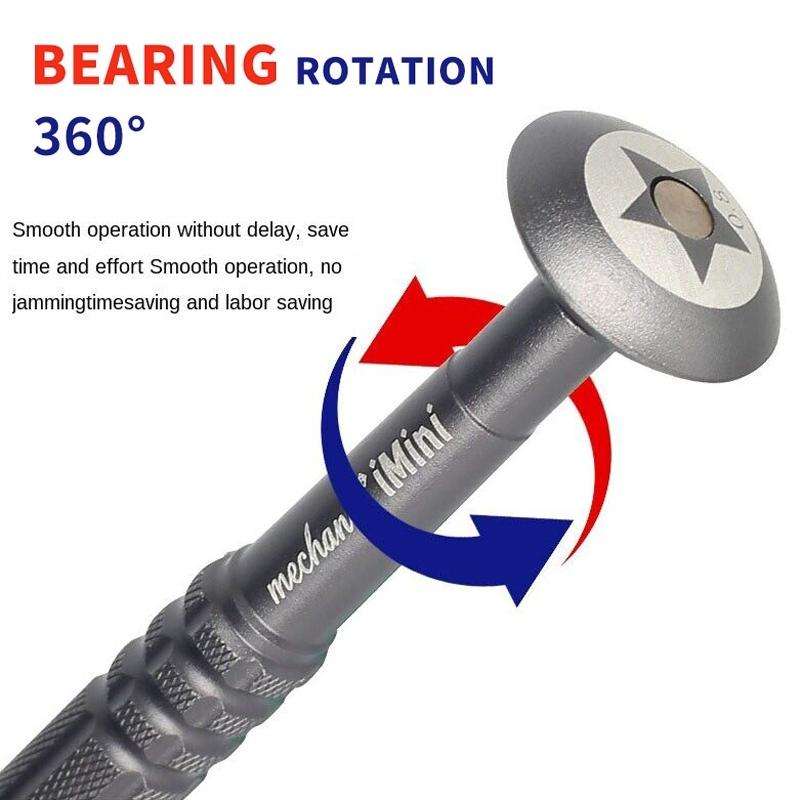 MECHANIC iMini Series Mobile Phone Repair Glasses Screw Batch Clock Tool, Series: Phillips 1.2