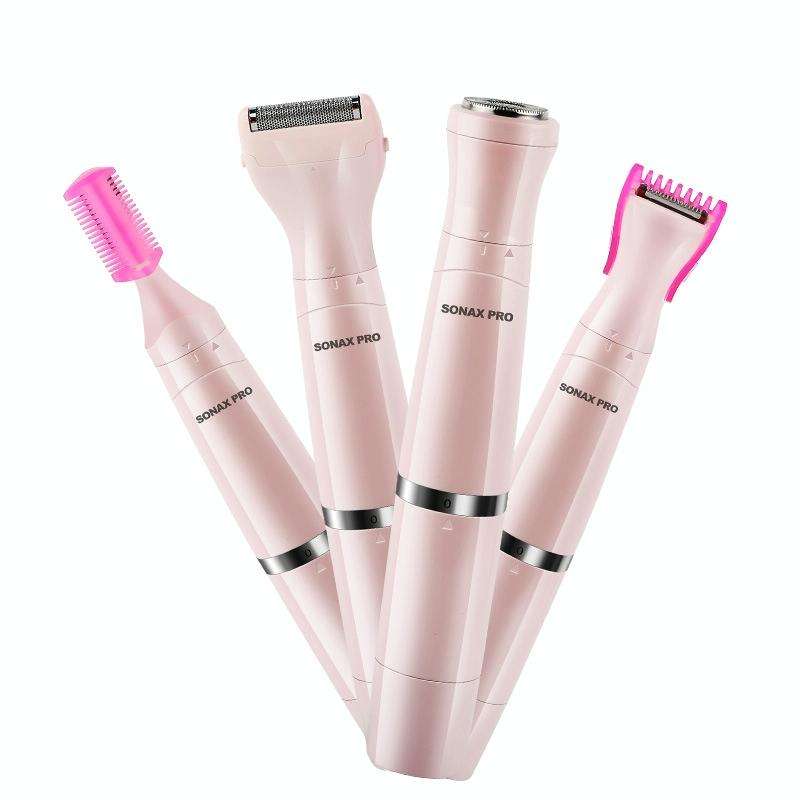 SONAX PRO SN-8933 4 In 1 Electric Women Shaver Multi-Function USB Charge Scraping Knife Hair Remo...