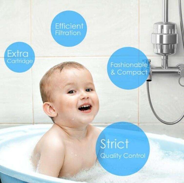 10-15 Layer Activated Carbon Bathroom Shower Filter Bathing Water Filter Purifier Water Shower Se...
