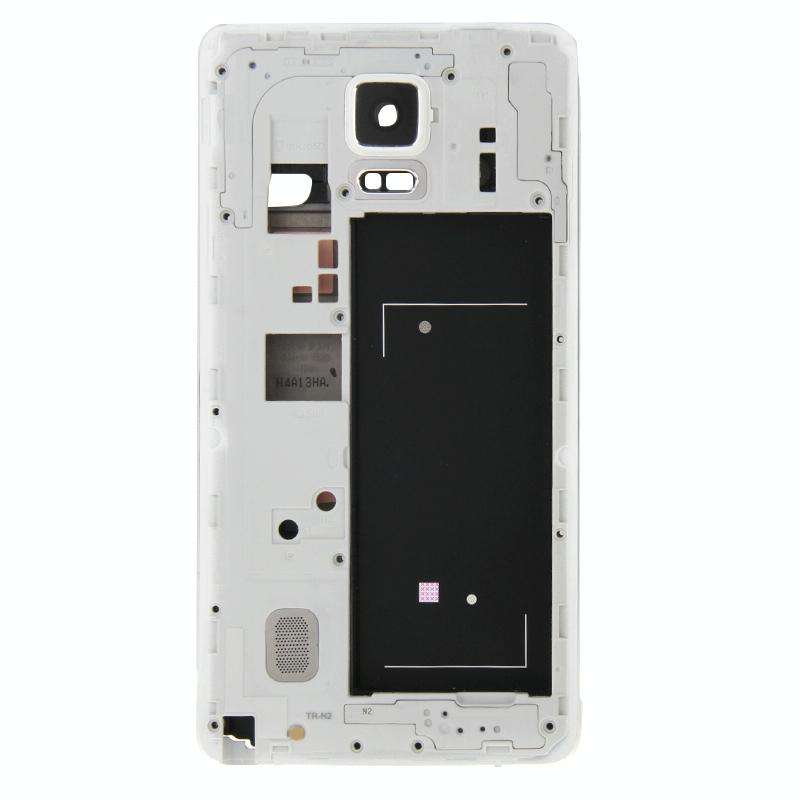 For Galaxy Note 4 / N910V Full Housing Cover (Front Housing LCD Frame Bezel Plate + Middle Frame ...