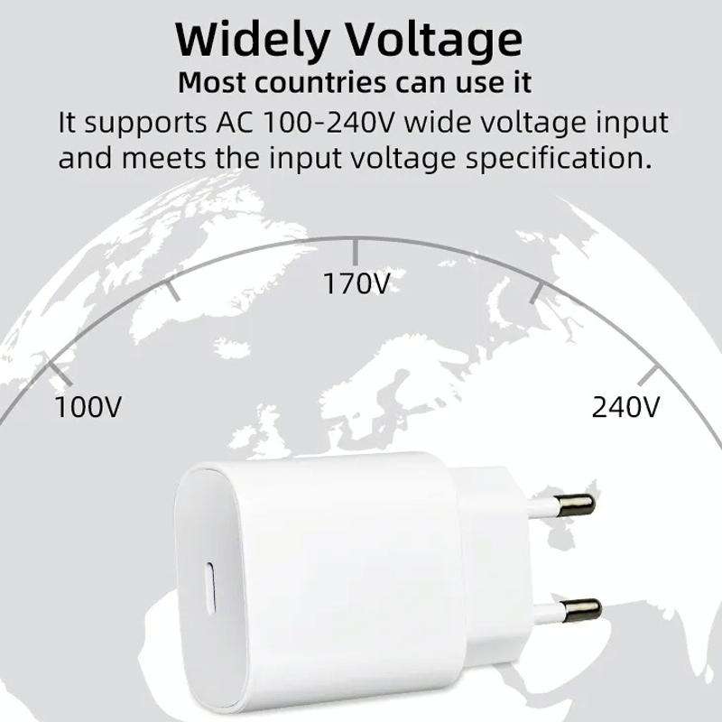TA800 PD / PPS 25W Type-C Port Charger for Samsung, EU Plug(White)