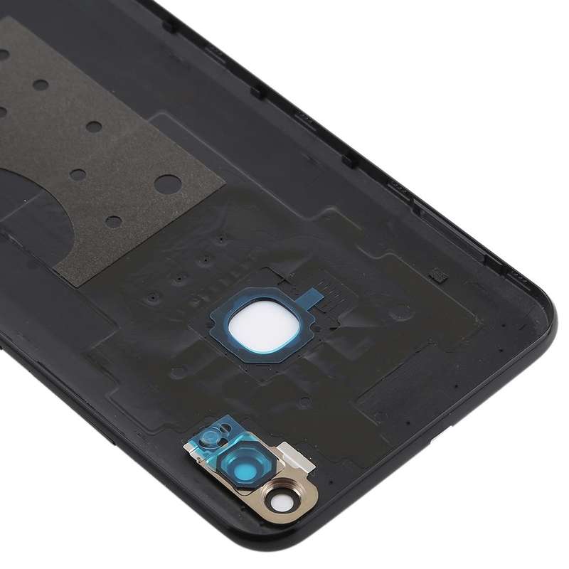 For Vivo Y85 Back Cover with Camera Lens Side Keys (Black)