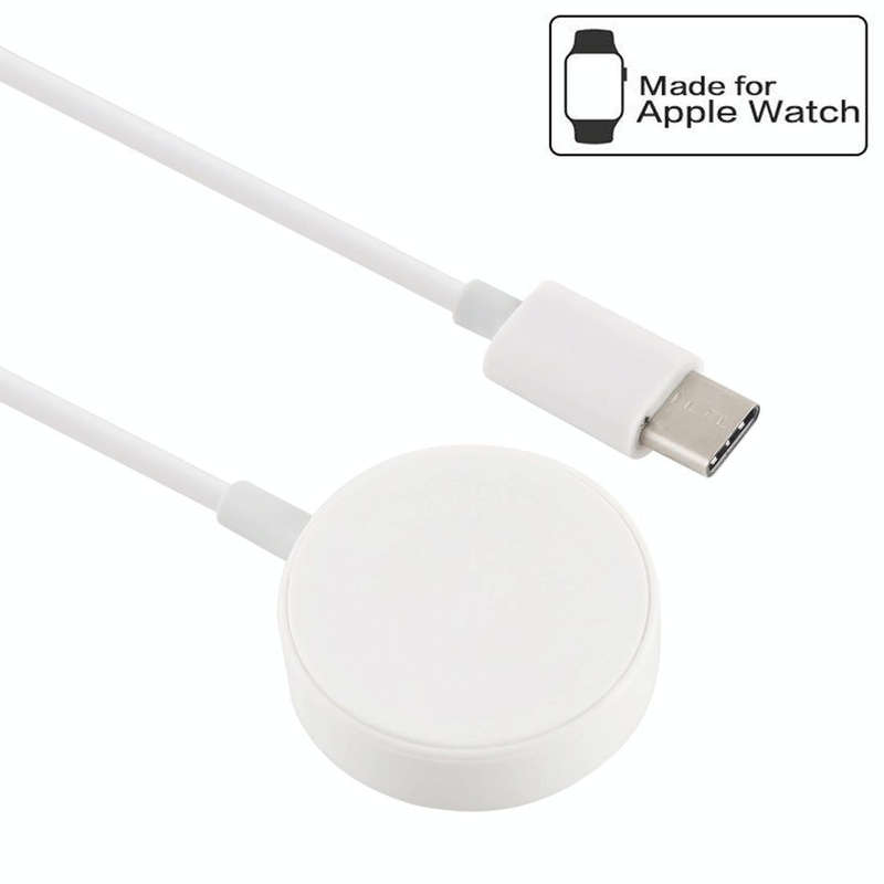 2m Type-C Universal Portable Magnetic Wireless Charger for Apple Watch Ultra & Ultra 2 & Series 9...