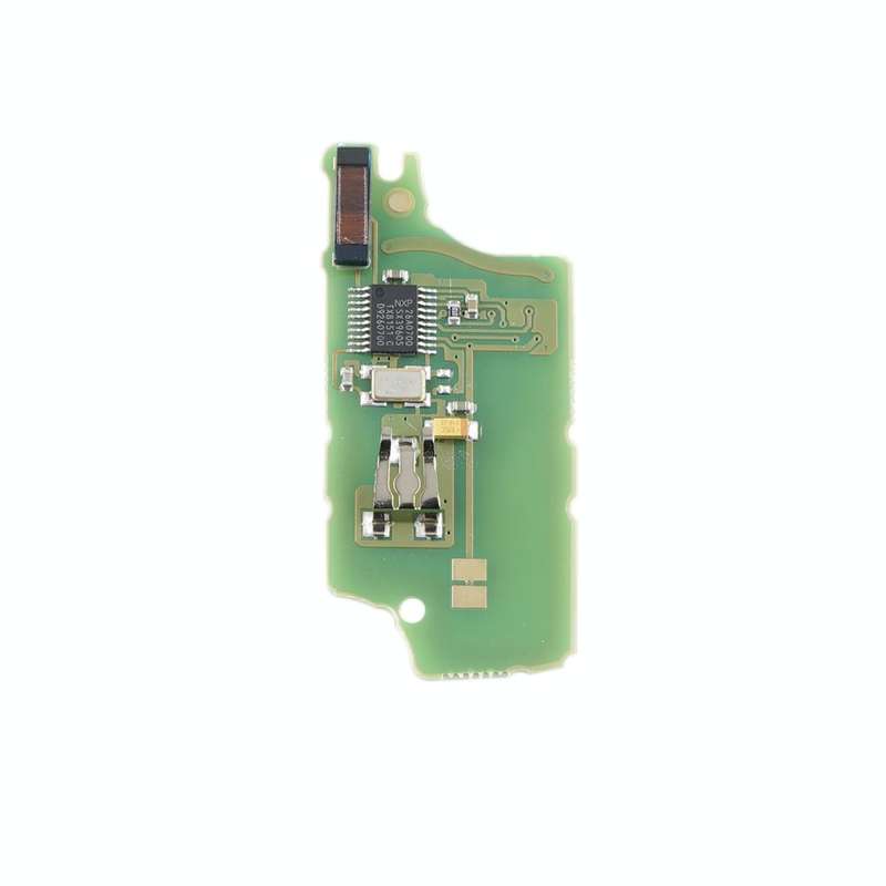 For PEUGEOT 2 Buttons Intelligent Remote Control Car Key with Integrated Chip & Battery & Holder,...