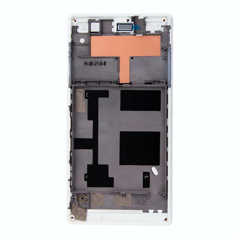 Front Housing  with Adhesive for Sony Xperia C3(White)