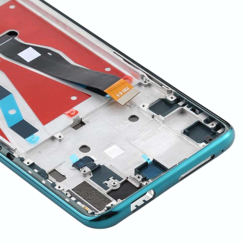 LCD Screen and Digitizer Full Assembly with Frame for Huawei Y9 Prime (2019)(Green)
