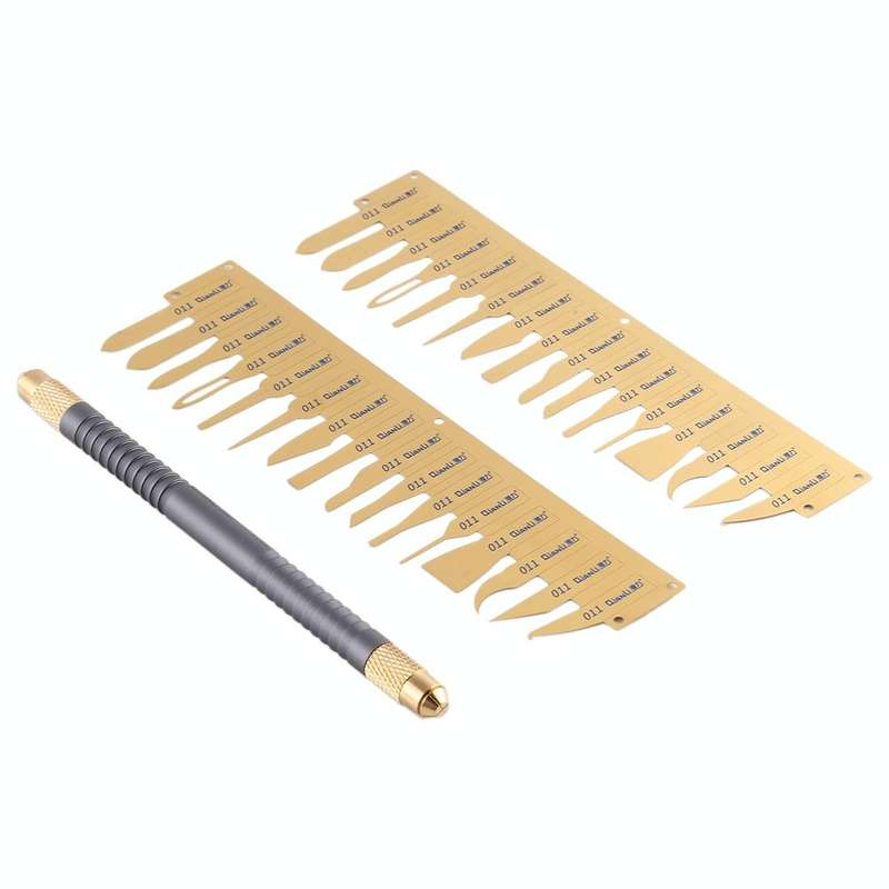 QIANLI 011 Multifunctioal CPU IC Glue Remover Knife Thin Blade Motherboard BGA Chip Glue Cleaning...