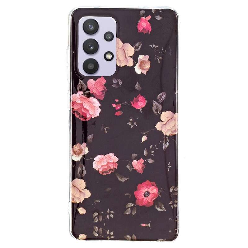 For Samsung Galaxy A32 5G Luminous TPU Mobile Phone Protective Case(Rose)