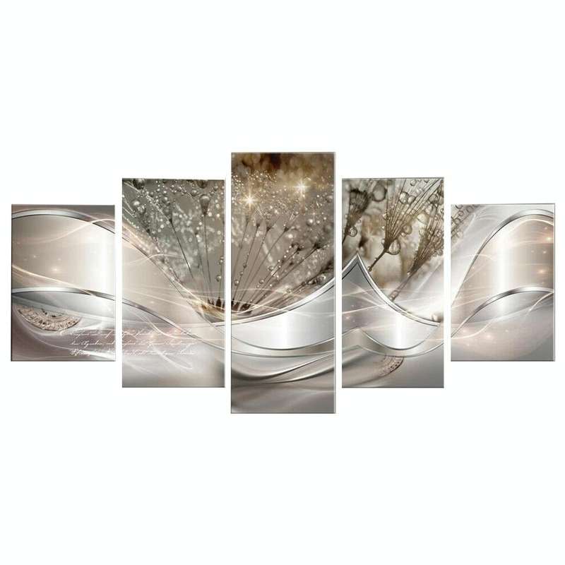 Sofa Background Wall Decorative Painting Hanging Paintings Frameless, Size: 10x25cm(Green)