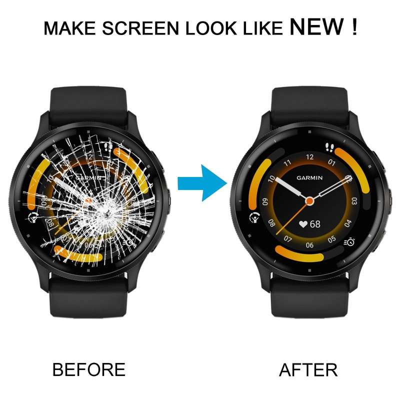 For Garmin Venu Original LCD Screen with Digitizer Full Assembly (Gold)