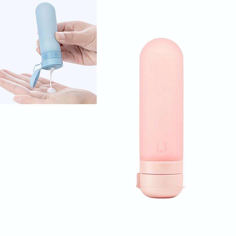 Travel Silicone Dispensing Bottle Travel Cosmetic Lotion Shampoo Bath Dew Cream Skin Care Product...