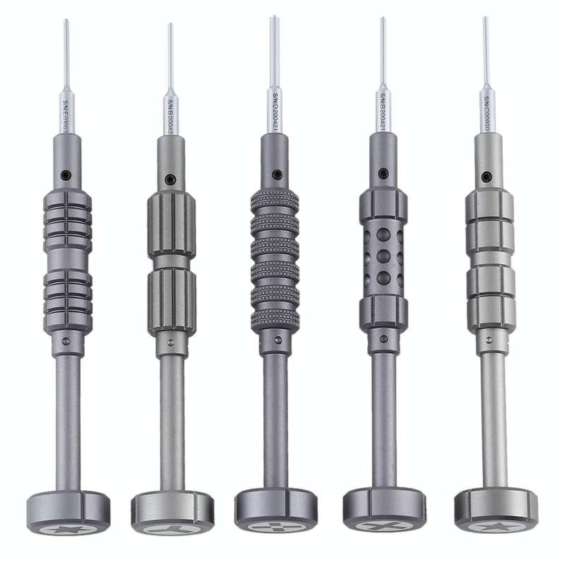 QIANLI 5 in 1 Repair Tool Precision Multi-purpose 3D Grenade Magnetic Screwdriver Set