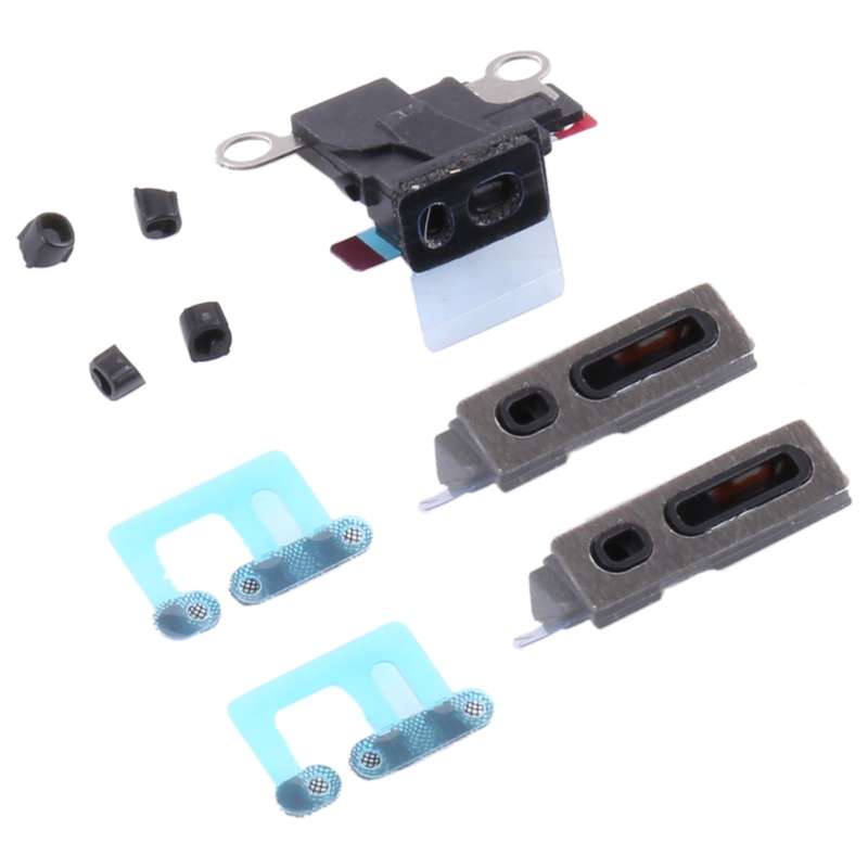 10 PCS Speaker Dustproof Mesh with Frame For iPhone 13 mini(Grey)