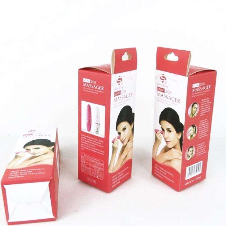2 PCS Mini Electric Portable Eye Massager Eye Care Beauty Instrument(White)