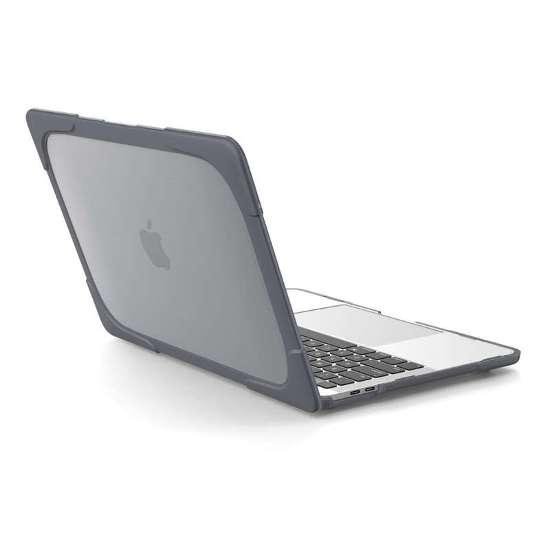 For Macbook Pro 13.3 inch (A1708) & with Touchbar (A1706) Laptop TPU + PC Folding Shockproof Prot...