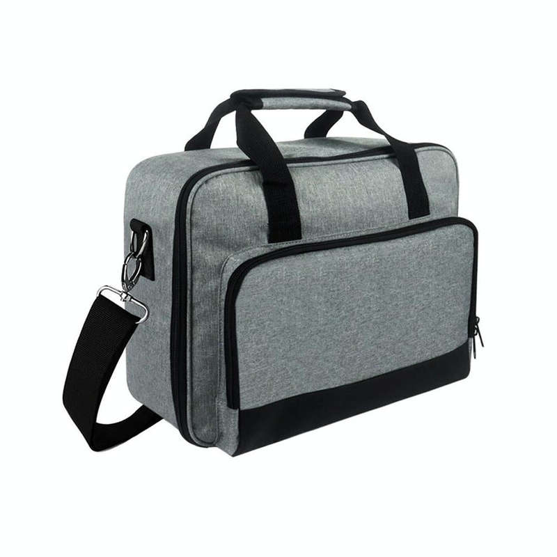 Crossbody Portable Multifunctional Projector Dustproof Storage Bag(Black)