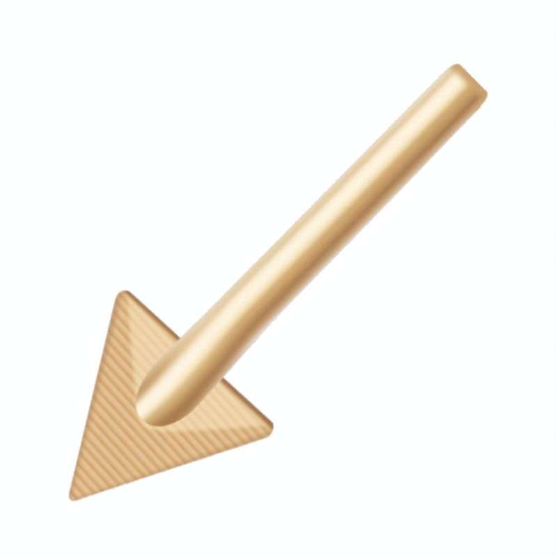 20mm Plastic Bumper Repair Triangular Wrinkle Removal Soldering Iron Tip