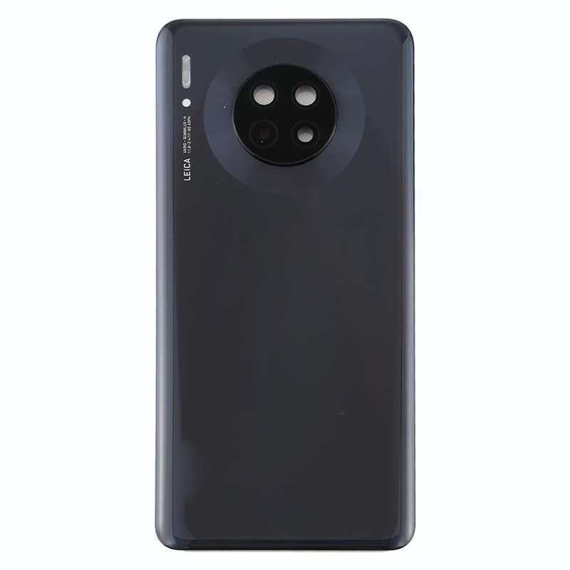 Original Battery Back Cover with Camera Lens for Huawei Mate 30(Black)