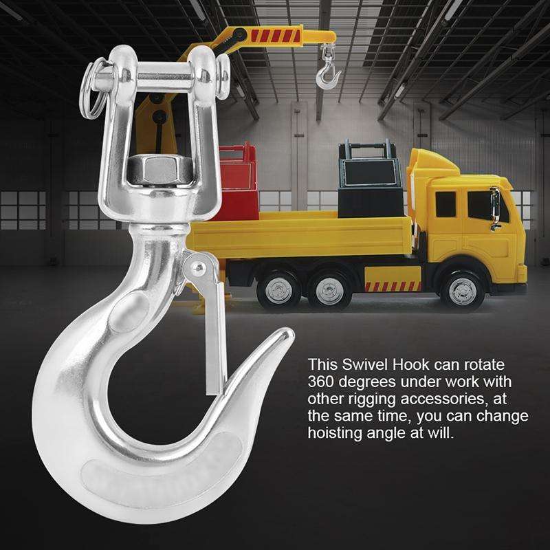 150kg Load Bearing 304 Stainless Steel Rotatable Fork Hoist Chain Lifting Cargo Hook